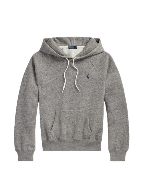 Felpa cappuccio Polo Pony con coulisse Polo Ralph Lauren | 211-971698-004DARK VINTAGE HEATHER